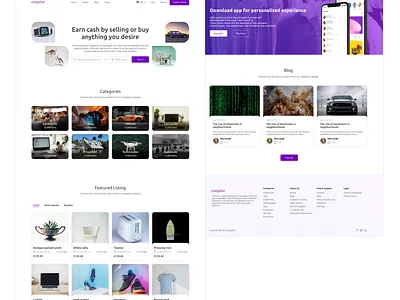 Craigslist UI Improvement branding design ecommerce redesign ui