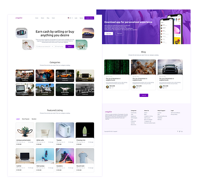 Craigslist UI Improvement branding design ecommerce redesign ui