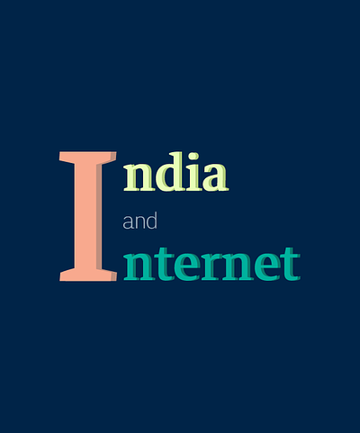 India & Internet data visualisation data viz india india internet india and internet internet