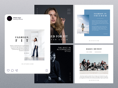 Fashion | Social Media Posts | Post Instagram | Feeds Template 3d ads advertising animation brand branding design feeds graphic design illustration instagram template logo media motion graphics promotion social social media design typography ui userinterfacedesign