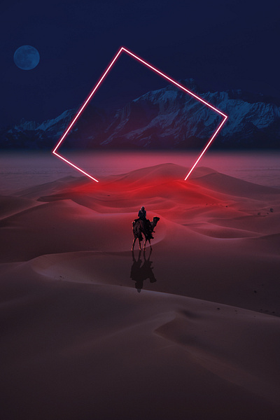 Glowing Light Square design graphic design illustration