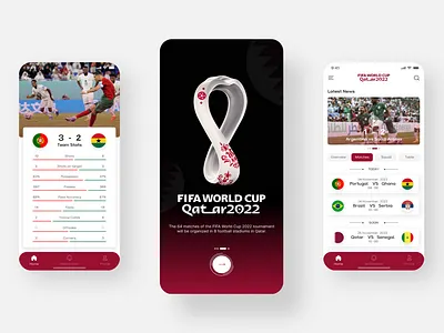 Football Live Score App app apps football football app goal interaction interface livescore match mobile mobile app soccer sport ui ui design uiux ux