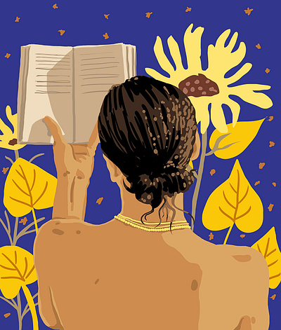 You're never alone when lost in the magic of a book plants