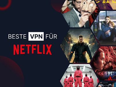 Feature Image of best VPN for Netflix banner design best vpn for netflix creative design design feature image feature image for netflix free vpn for netflix graphic design netflix vpn for netflix