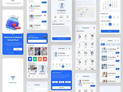 Doctor Consultant Mobile App apps consultant doctor healtcare health medical app medical care mobile mobile apps mobile desig ui design uidesign userinterface ux design uxdesign