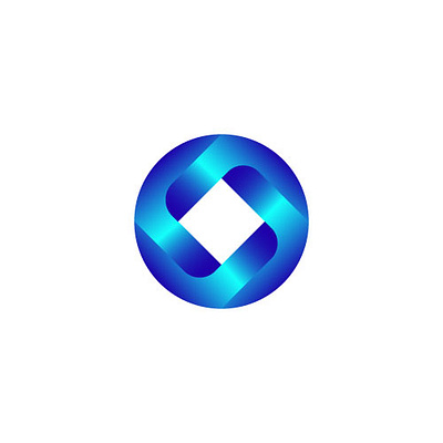 Ellipse Gradient Logo logo vector