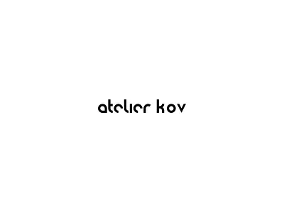 Atelier Kov- logo brand branding design graphic design logo