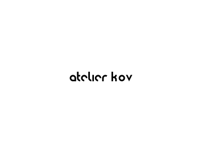Atelier Kov- logo brand branding design graphic design logo