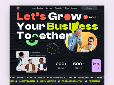 Creative Digital Agency Website agency business consultant creative creative agency creative design creative website dashboard design digital agency figma landing page marketing agency mobile apps tanvir ui user experience user interface web application website website design