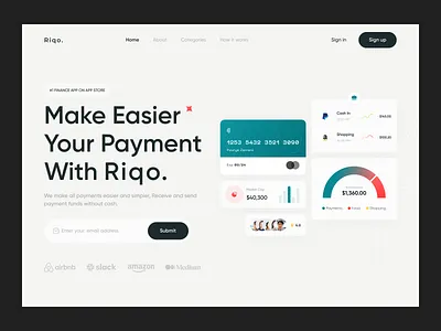 Finance Web Design banking banking website chart component finance fintech fintech industry fintech web design landing page minimal payment product design ui ui design uiux wallet website web design web designer web page website design