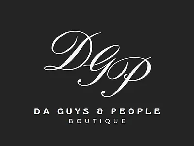 Da Guys & People Boutique Logo adobe boutique boutique logo branding graphic design illuminators graphic logo