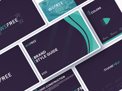 WeFree branding graphic design logo ui