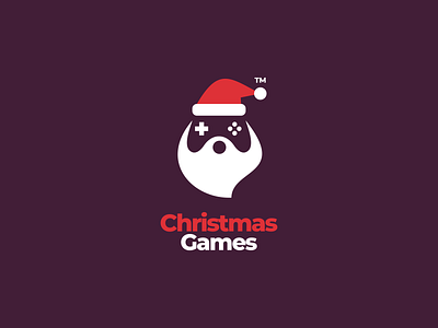 Christmas Games brand branding christmas design game game logo games garagephic studio graphic graphic design illustration logo santha logo ui ux vector