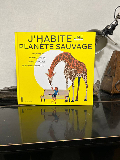 J'habite une planète sauvage art book cover digitalart drawing illustration illustrator vector