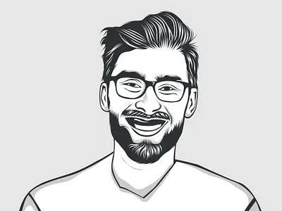 Illustration :) cartoon character cartoon illustration design illustration logo portrait art portrait illustration portraits vector art vector illustration