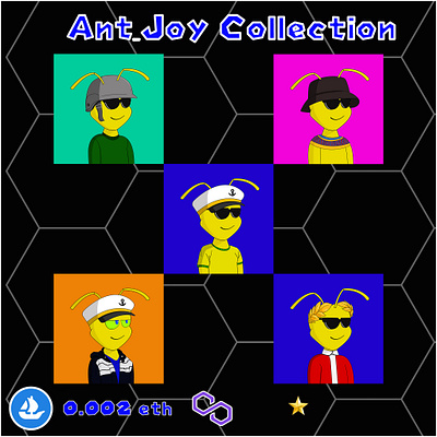 Ant_Joy animation branding nft