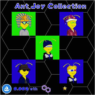 Ant_Joy animation logo nft