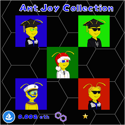 Ant_Joy animation design nft