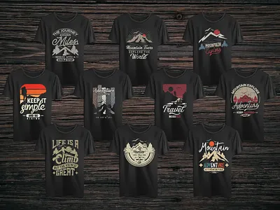 Mountain T-shirt Designs adventure motion graphics mountain outdoor t shirt t shirt t shirt design