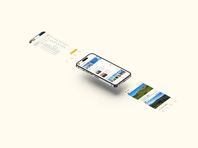 ITINERY - Itinerary planning application app design itinerary mobile travel ui ux