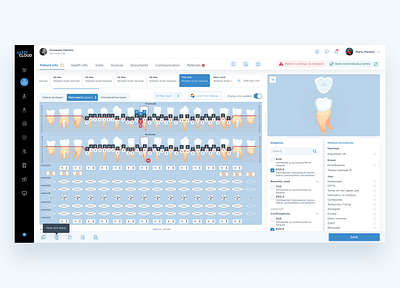 Medical platform ui ux