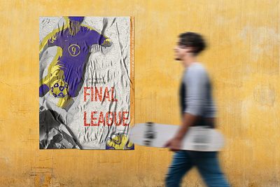 Soccer poster practice blackwhite branding creativity design football graphicdesign illustration minimal photoshop poster soccer