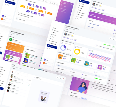 School management app ui ux