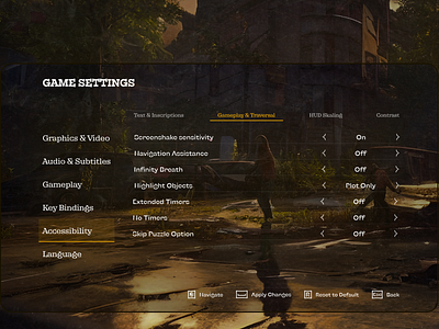 Game settings ai app dailyui design game gamedesign graphic design illustration interface settings stabblediffusion stable diffusion ui user interface web