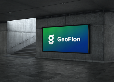 GeoFlon brand identity branding design graphic design logo