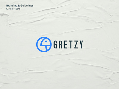 Gretzy - Branding & Guidelines bird bird logo brand brand design brand guide brand guidelines branding branding and guidelines circular logo creative logo graphic design logo logo guidelines logos minimal logo minimalistic uxui visuals design