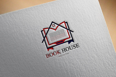 Book house logo design app book house logo book logo branding creative design educational logo design graphic design illustration logo logo folio minimalist portfolio stationary logo ui