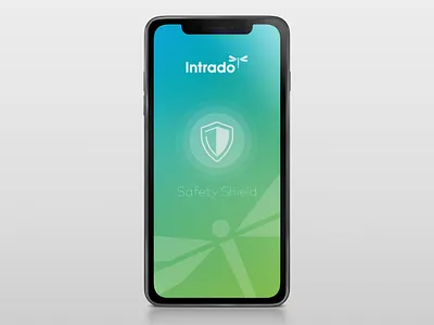 Intrado Safety Suite Mobile Screen branding graphic design mobile product design web