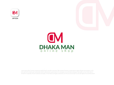 D M latter logo app logo branding d m latter logo design graphic design illustration logo logo 2022 logo maker mordent logo vector