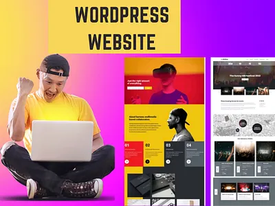 WORDPRESS WEBSITE costom html css design figma to wordpress htm css html html css website html design illustration logo wordpress website