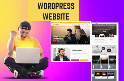 WORDPRESS WEBSITE htm css html design wordpress websit wordpress website