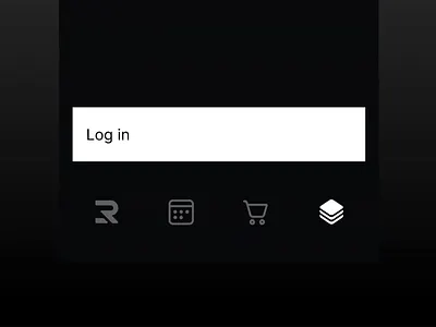 R3V LIVE - Log in Invalidation Error Mobile NFT animation blockchain crypto error gif in invalid invalidation log log in logo minimal mobile nft password product design ui username ux web3