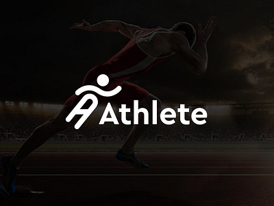 Athlete_Soldout athlete athletic logo game gaming logo run logo sport logo sports logo