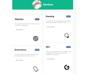 HTML SECTION costom html css htm css html html design wordpress website