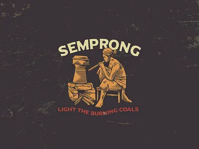 The Semprong™ branding design graphic design illustration logo typography vector