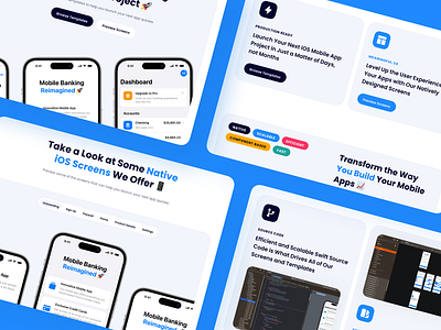 AppSources - Website Sections design digital design home page home page design ios app ios app tenplates ios apps ios design landing page landing page design landing page ui marketing page marketing website marketing website design product design templates for ios ui uiux web design web ui