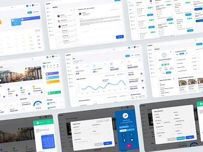 Propline - CRM app application chart cms crm dashboard dashboard design design interface ui user experience user interface ux web