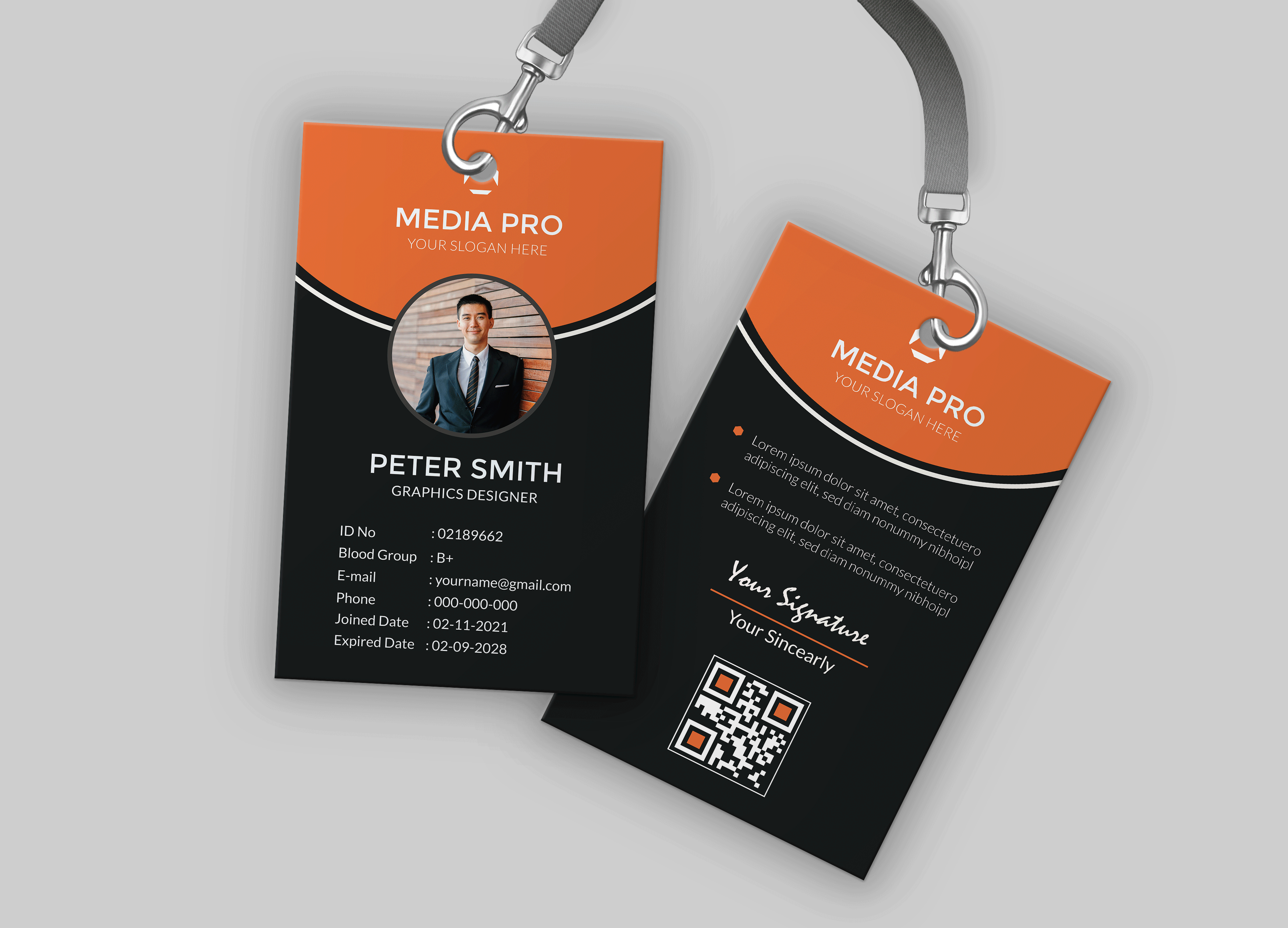 Business ID Card Design brand design branding business card business id card card design design graphic design id card identity personal identity postcard print design stationary design visiting card visual identity