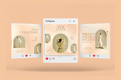 Fashion Social Media Design ads banner banner branding design graphic design illustration logo ui ux vector