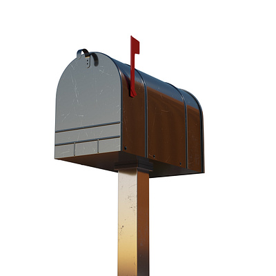 Standard T3 Mailbox 3d azerbaijan blender mailbox t3