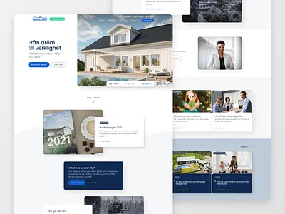 Älvsbyhus Website branding design figma graphic design illustration logo ui ux uxui web