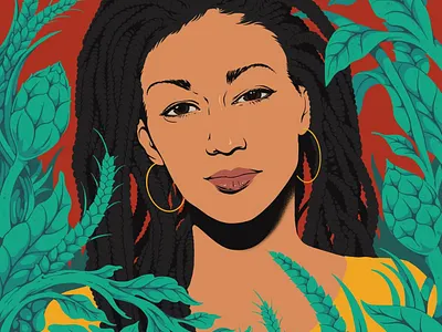 Meet the brewing superstar - Jaeger Wise artist colour creative creator design digital expression illustration jsr layout nature people