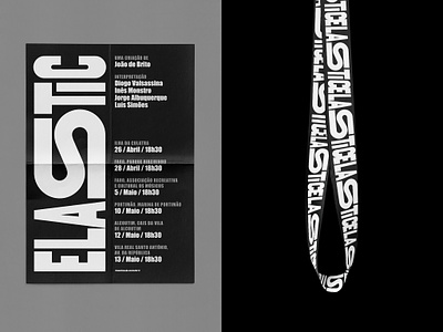 Elastic brand brand identity branding bruno silva brunosilva.design design elastic graphic design illustration logo portugal poster print s typography vector