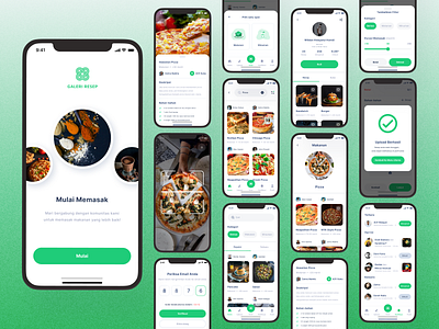 Galeri Resep : Design App Recipes for Meals and Drinks 3d ads advertising animation app brand branding design graphic design illustration instagram template logo media motion graphics promotion typography ui userinterfacedesign ux vector