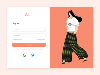 Aesthetic brand login branding design figma graphic design illustration logo typography ui ux
