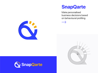 SnapeQarte : Brand Mark (Client Edition) branding clean logo client logo design gradiant graphic design icon logo logo color logo design logo designer logo designer pro logo work logodesign modern modern symbol playful icon snaplogo snapqarte symbol